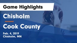 Chisholm  vs Cook County  Game Highlights - Feb. 4, 2019