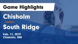 Chisholm  vs South Ridge Game Highlights - Feb. 11, 2019