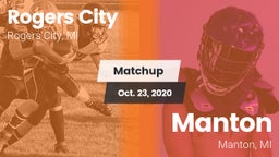 Matchup: Rogers City vs. Manton  2020