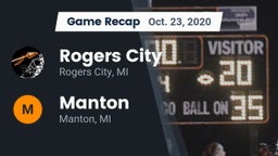 Recap: Rogers City  vs. Manton  2020
