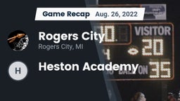 Recap: Rogers City  vs. Heston Academy 2022