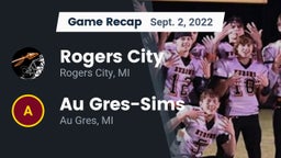 Recap: Rogers City  vs. Au Gres-Sims  2022