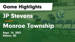 JP Stevens  vs Monroe Township  Game Highlights - Sept. 14, 2023