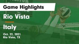 Rio Vista  vs Italy Game Highlights - Oct. 22, 2021