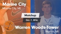 Matchup: Marine City vs. Warren Woods-Tower  2016