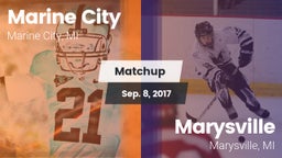 Matchup: Marine City vs. Marysville  2017