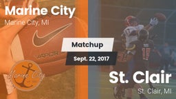 Matchup: Marine City vs. St. Clair  2017