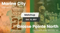 Matchup: Marine City vs. Grosse Pointe North  2017