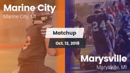 Matchup: Marine City vs. Marysville  2018