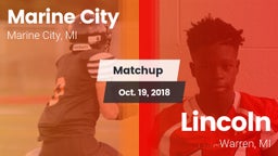 Matchup: Marine City vs. Lincoln  2018