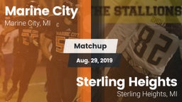 Matchup: Marine City vs. Sterling Heights  2019