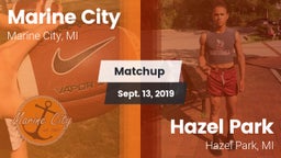 Matchup: Marine City vs. Hazel Park  2019
