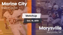 Matchup: Marine City vs. Marysville  2019