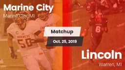 Matchup: Marine City vs. Lincoln  2019