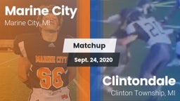 Matchup: Marine City vs. Clintondale  2020