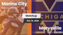 Matchup: Marine City vs. Marysville  2020