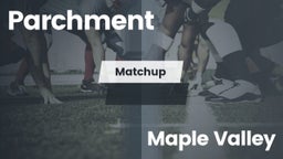 Matchup: Parchment vs. Maple Valley  2016