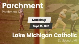 Matchup: Parchment vs. Lake Michigan Catholic  2017