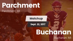 Matchup: Parchment vs. Buchanan  2017