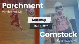 Matchup: Parchment vs. Comstock  2017
