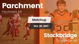 Matchup: Parchment vs. Stockbridge  2017