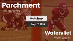 Matchup: Parchment vs. Watervliet  2018