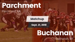 Matchup: Parchment vs. Buchanan  2018