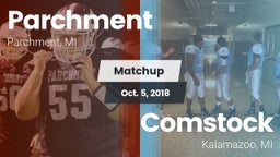 Matchup: Parchment vs. Comstock  2018