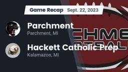 Recap: Parchment  vs. Hackett Catholic Prep 2023