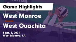 West Monroe  vs West Ouachita  Game Highlights - Sept. 8, 2021
