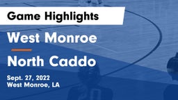 West Monroe  vs North Caddo Game Highlights - Sept. 27, 2022