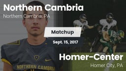 Matchup: Northern Cambria vs. Homer-Center  2017