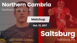 Matchup: Northern Cambria vs. Saltsburg  2017