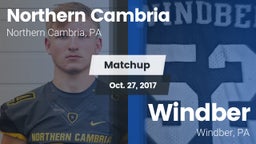 Matchup: Northern Cambria vs. Windber  2017