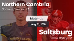 Matchup: Northern Cambria vs. Saltsburg  2018