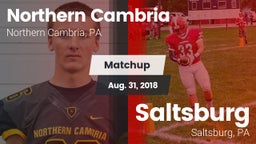 Matchup: Northern Cambria vs. Saltsburg  2018