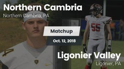 Matchup: Northern Cambria vs. Ligonier Valley  2018
