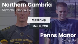 Matchup: Northern Cambria vs. Penns Manor  2018