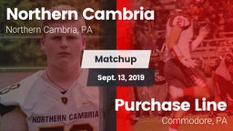 Matchup: Northern Cambria vs. Purchase Line  2019