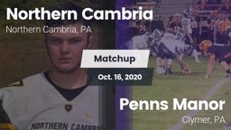 Matchup: Northern Cambria vs. Penns Manor  2020