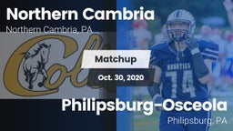 Matchup: Northern Cambria vs. Philipsburg-Osceola  2020