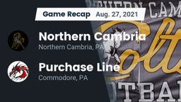 Recap: Northern Cambria  vs. Purchase Line  2021