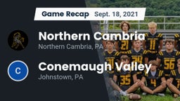 Recap: Northern Cambria  vs. Conemaugh Valley  2021