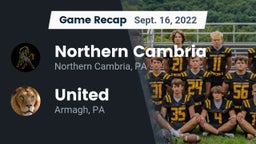 Recap: Northern Cambria  vs. United  2022