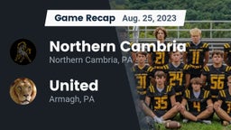 Recap: Northern Cambria  vs. United  2023