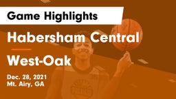 Habersham Central vs West-Oak  Game Highlights - Dec. 28, 2021