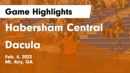 Habersham Central vs Dacula Game Highlights - Feb. 4, 2022