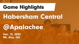 Habersham Central vs @Apalachee Game Highlights - Jan. 13, 2023