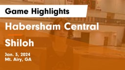 Habersham Central vs Shiloh  Game Highlights - Jan. 3, 2024