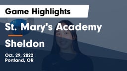 St. Mary's Academy  vs Sheldon Game Highlights - Oct. 29, 2022